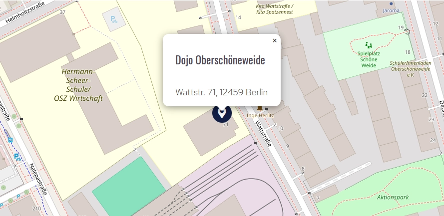 Standort Dojo Oberschöneweide
