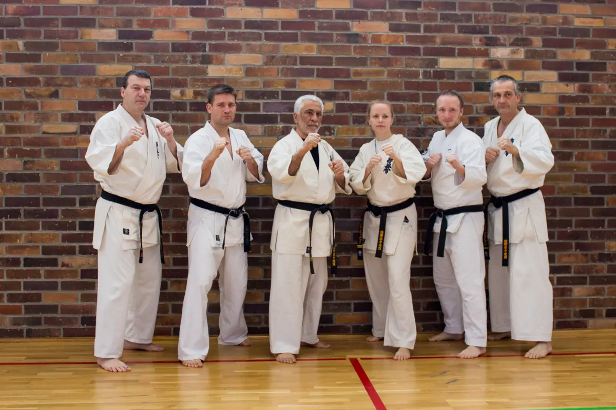Gruppenfoto Katana Kata Seminar Lindow 2013 Gruppenfoto der Teilnehmer des Katana Kata Seminars vom Kyokushinkai Karate Köpenick e.V. in Lindow 2013.