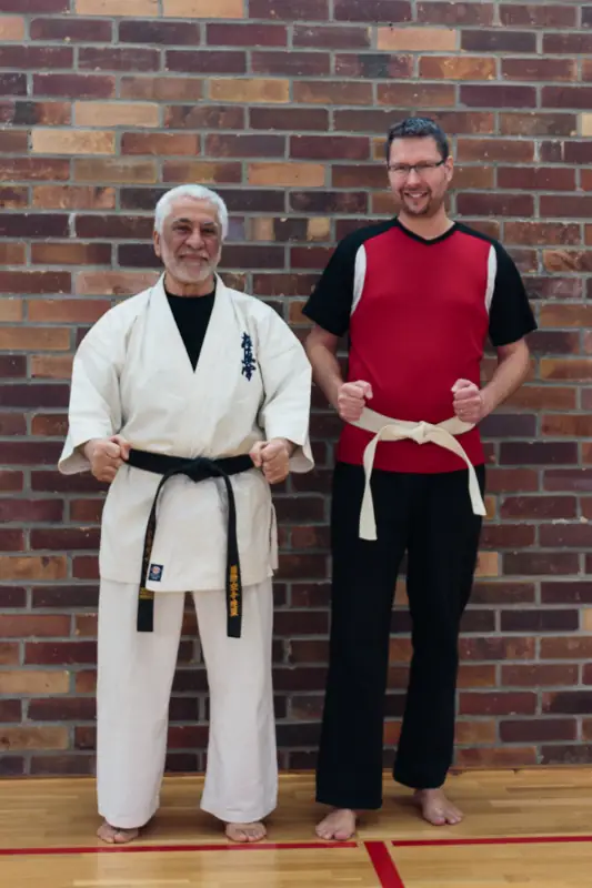 Sensei Moss und Gero Lindow 2013 Sensei Moss und Gero im Trainingslager Lindow 2013.